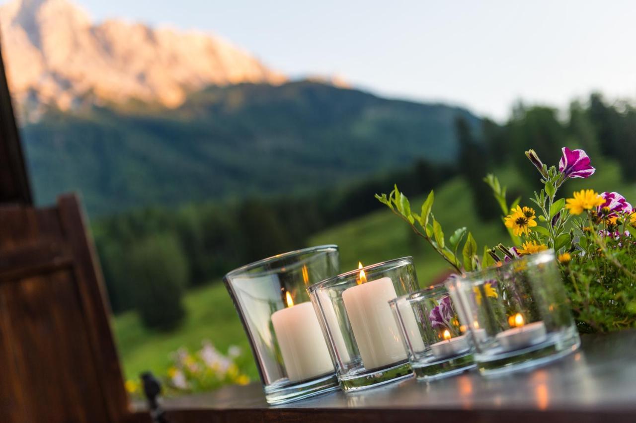 Bayern Resort Hotel - Adults Only - Mit Zugspitzblick - Eibsee-Naehe - Wellnessbereich - Naturpool Im Sommer Grainau Εξωτερικό φωτογραφία