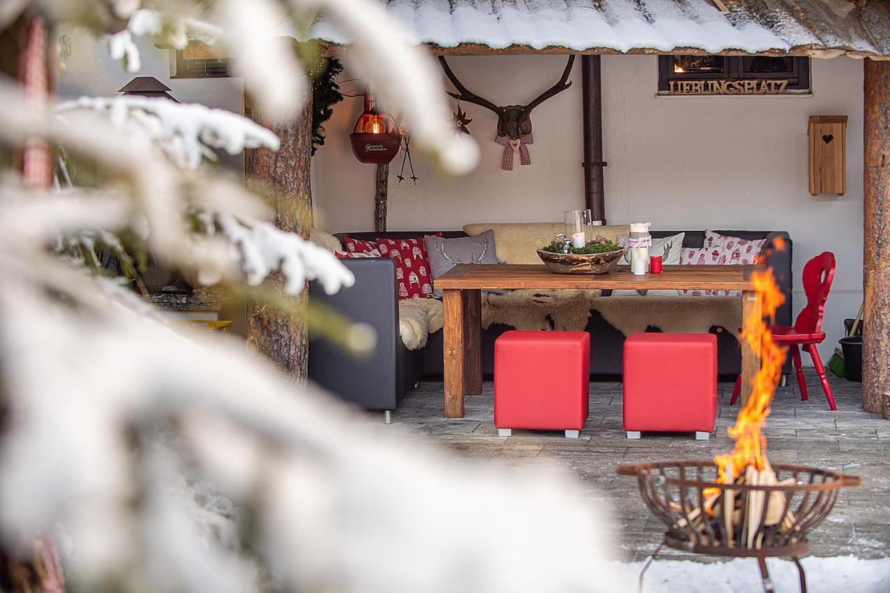 Bayern Resort Hotel - Adults Only - Mit Zugspitzblick - Eibsee-Naehe - Wellnessbereich - Naturpool Im Sommer Grainau Εξωτερικό φωτογραφία