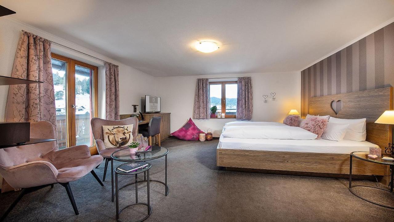 Bayern Resort Hotel - Adults Only - Mit Zugspitzblick - Eibsee-Naehe - Wellnessbereich - Naturpool Im Sommer Grainau Εξωτερικό φωτογραφία